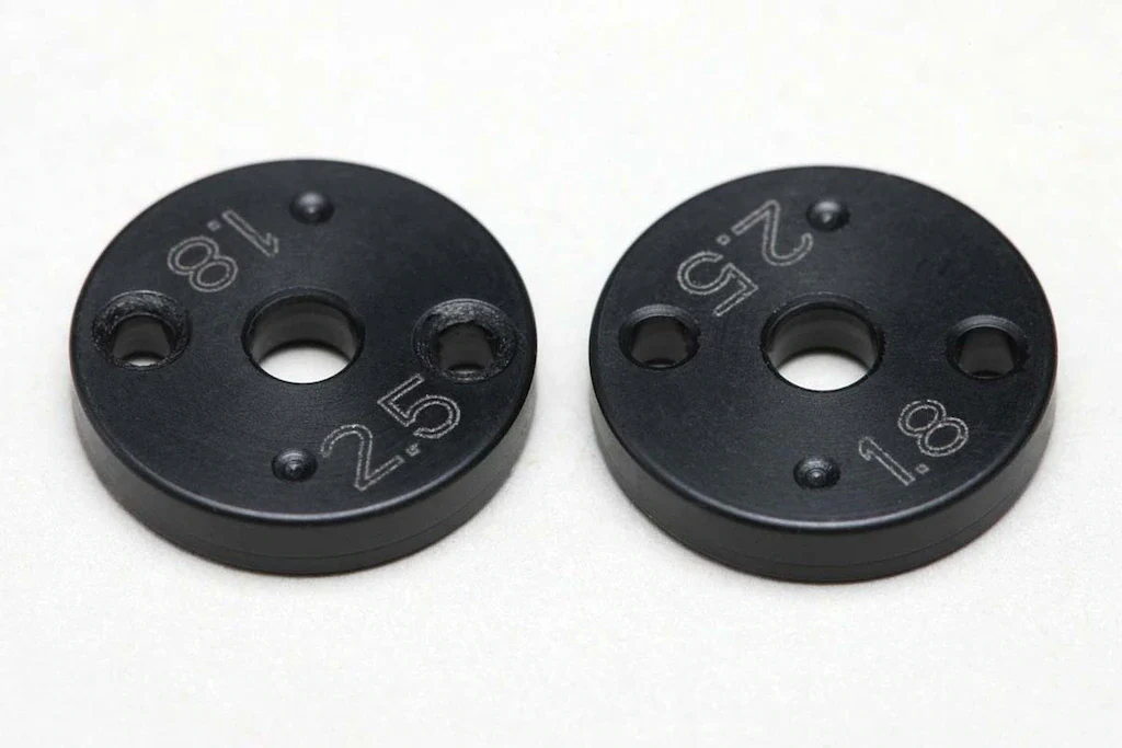 Yokomo S4-S182-25 SO/MO 13mm shock 2.5mm thick piston 1.8mm x 2 holes (2 pcs)