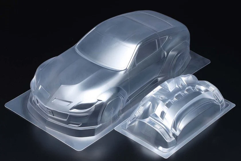 Yokomo SD-RZ34B PANDEM NISSAN Fairlady Z RZ34 Clear Lexan Body Set - Image 6