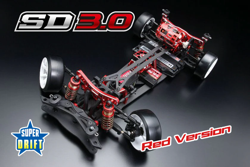 Yokomo SDR-030R Super Drift SD3.0 Red Version Assemble Kit