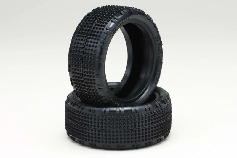 Yokomo YAU-6907A SHARD 4WD Front tires (Yellow)