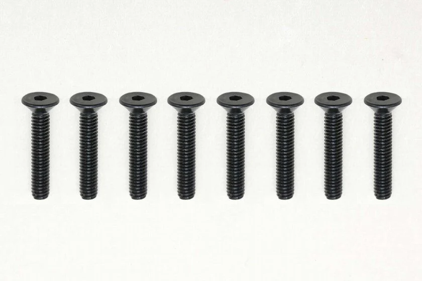 Yokomo ZC-F2514 M2.5x14mm FH Socket Screw (8pk)