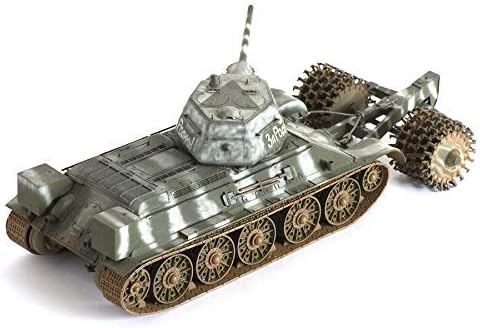 Zvezda 3580 1/35 T-34/76 Soviet Tank w/ Mine Roller - Image 4
